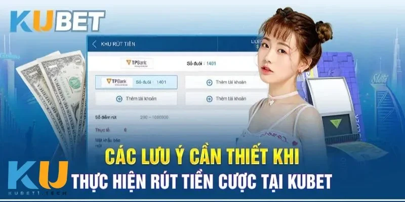 Mẹo rút tiền an toàn và không gặp lỗi